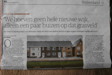 NRC zet Scharnegoutum op landelijke kaart