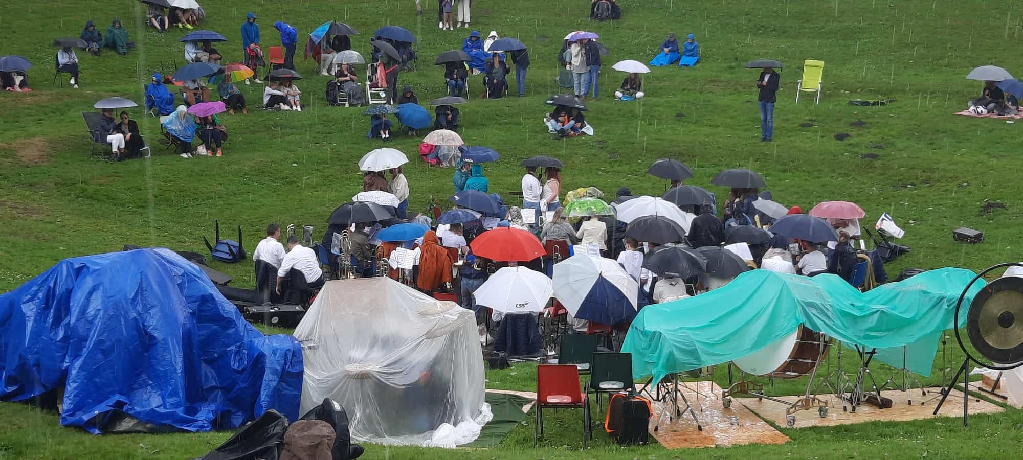 ôfslúter foar dit seizoen fan fanfare en harmonie